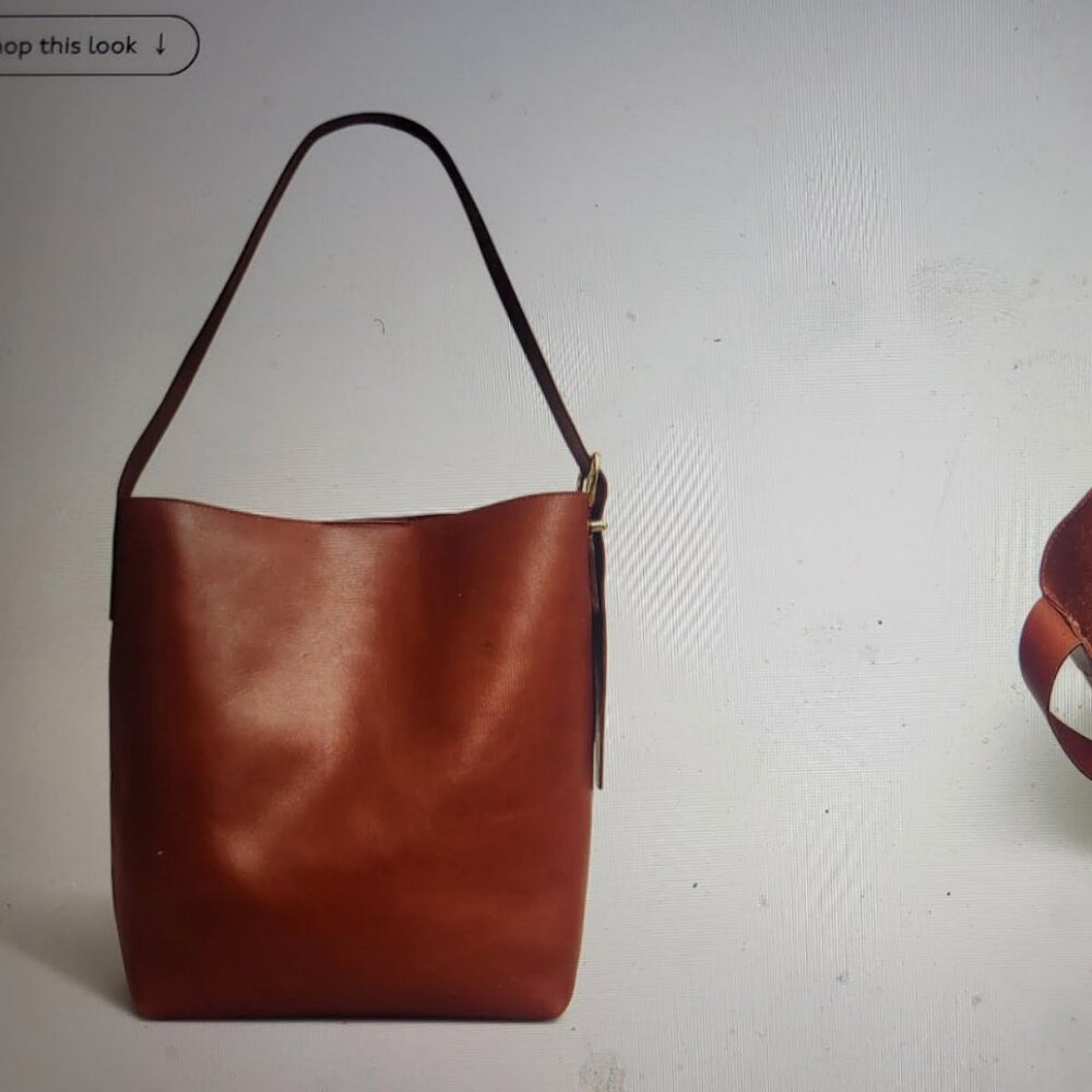 Madewell Essential Bucket Tote